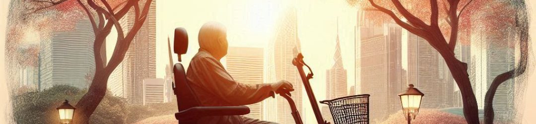 Scooter de 3 ruedas para discapacitados